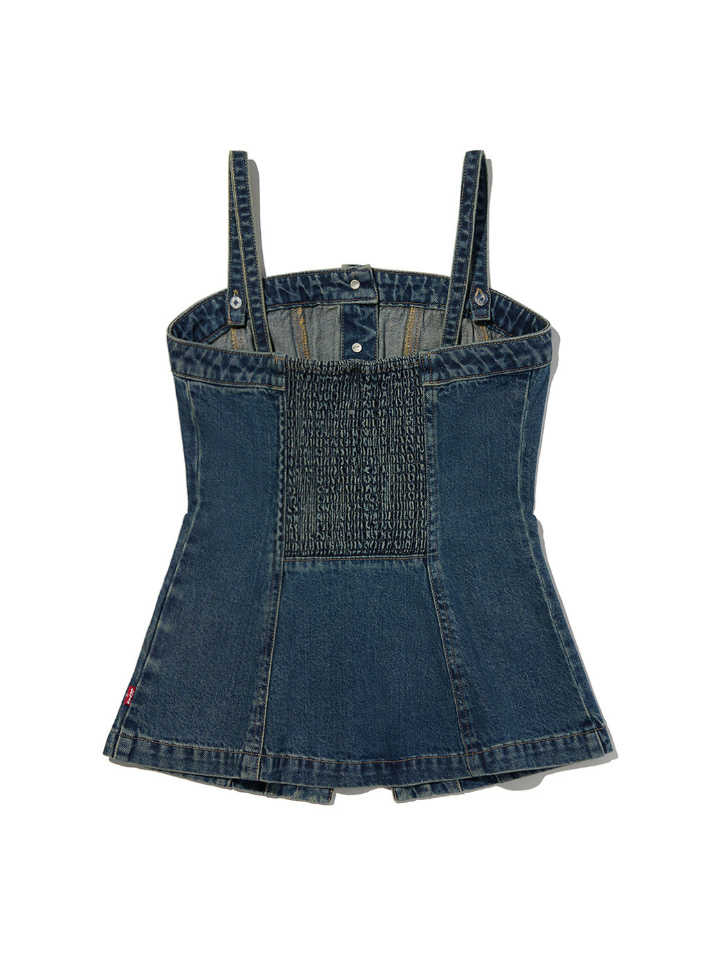 remake vintage Levi's デニム ビスチェ リーバイス LEVI'S SCULPTED デニム ビスチェ （Medium Indigo - Worn
