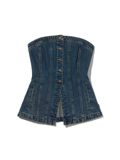 テーラード ビスチェ