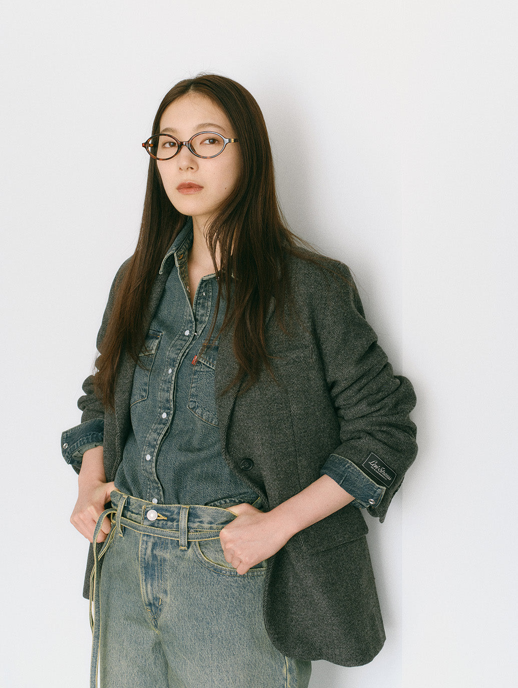 エッセンシャル ウエスタンシャツ