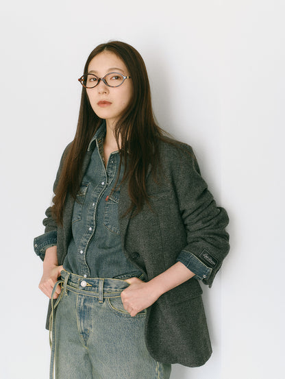 エッセンシャル ウエスタンシャツ