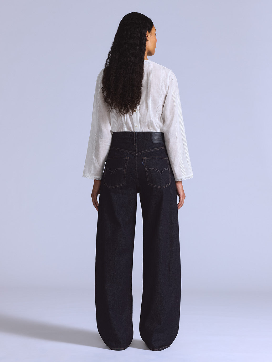 BLUETAB™ バレルジーンズ ダークインディゴ