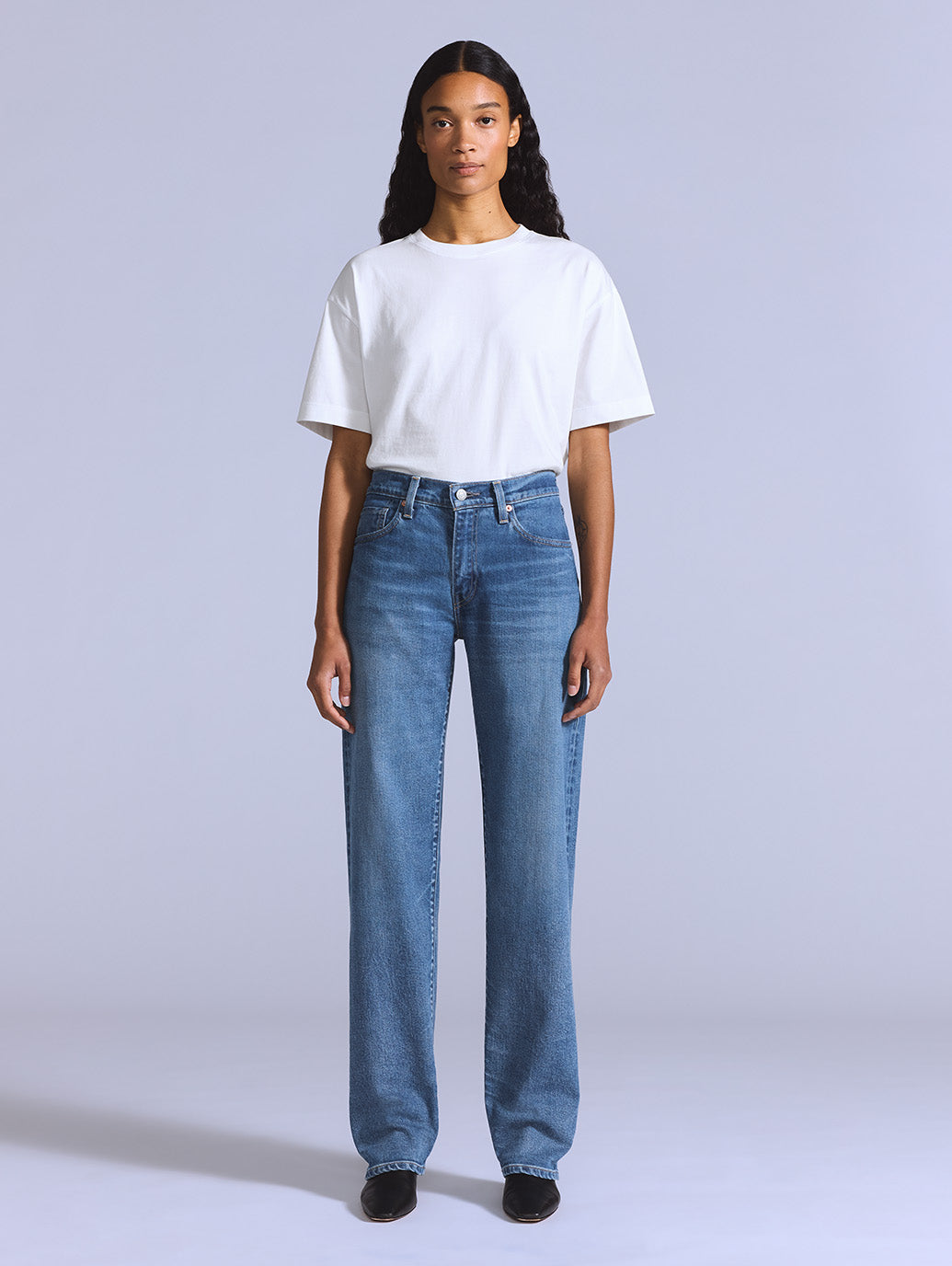 BLUETAB™ Beauジーンズ ミディアムインディゴ MADE IN JAPAN