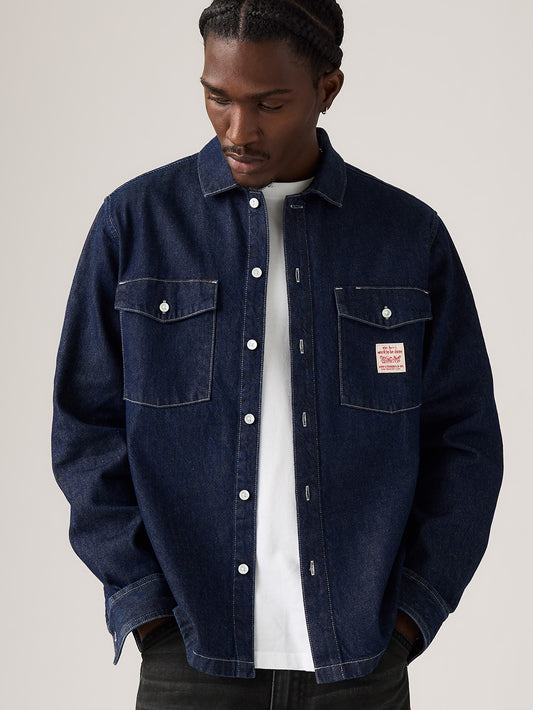 WORKWEAR ワーカーシャツ ダークインディゴ