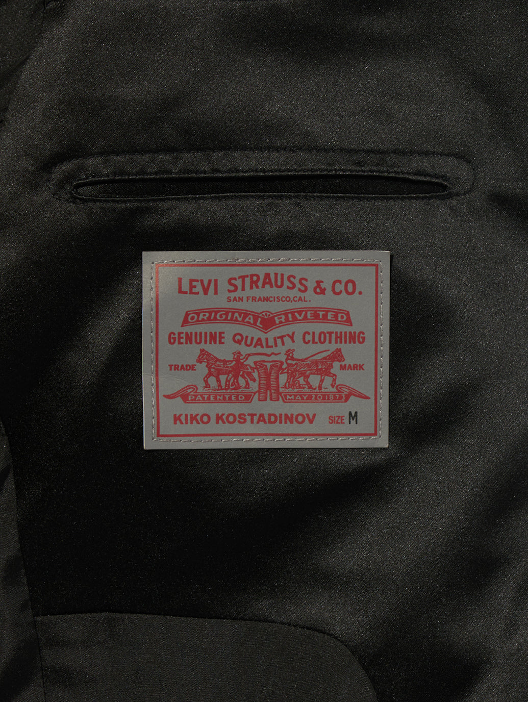 Kiko Kostadinov サイズ43 Levi's® x Kiko Kostadinov Men's Andy Suit Jacket – リーバイス®公式