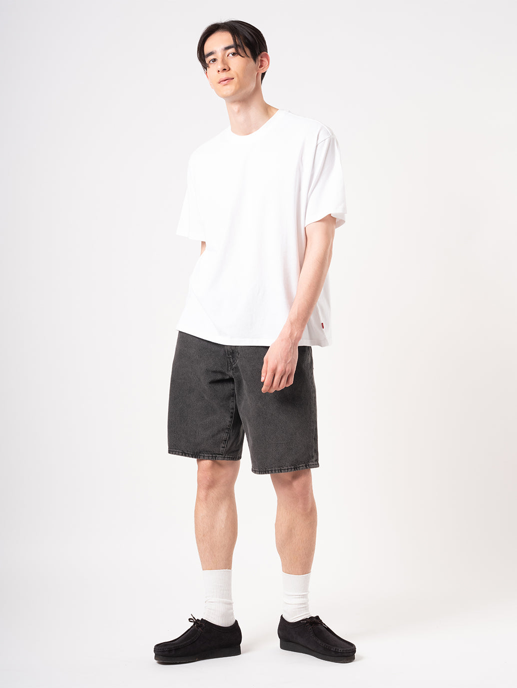 ボックスシルエット クロップド Tシャツ 