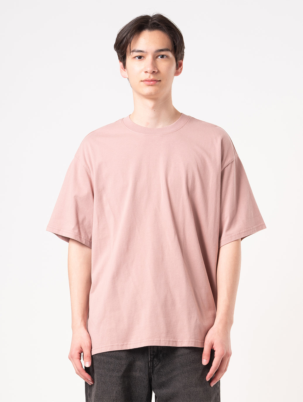 ボックスシルエット クロップド Tシャツ 