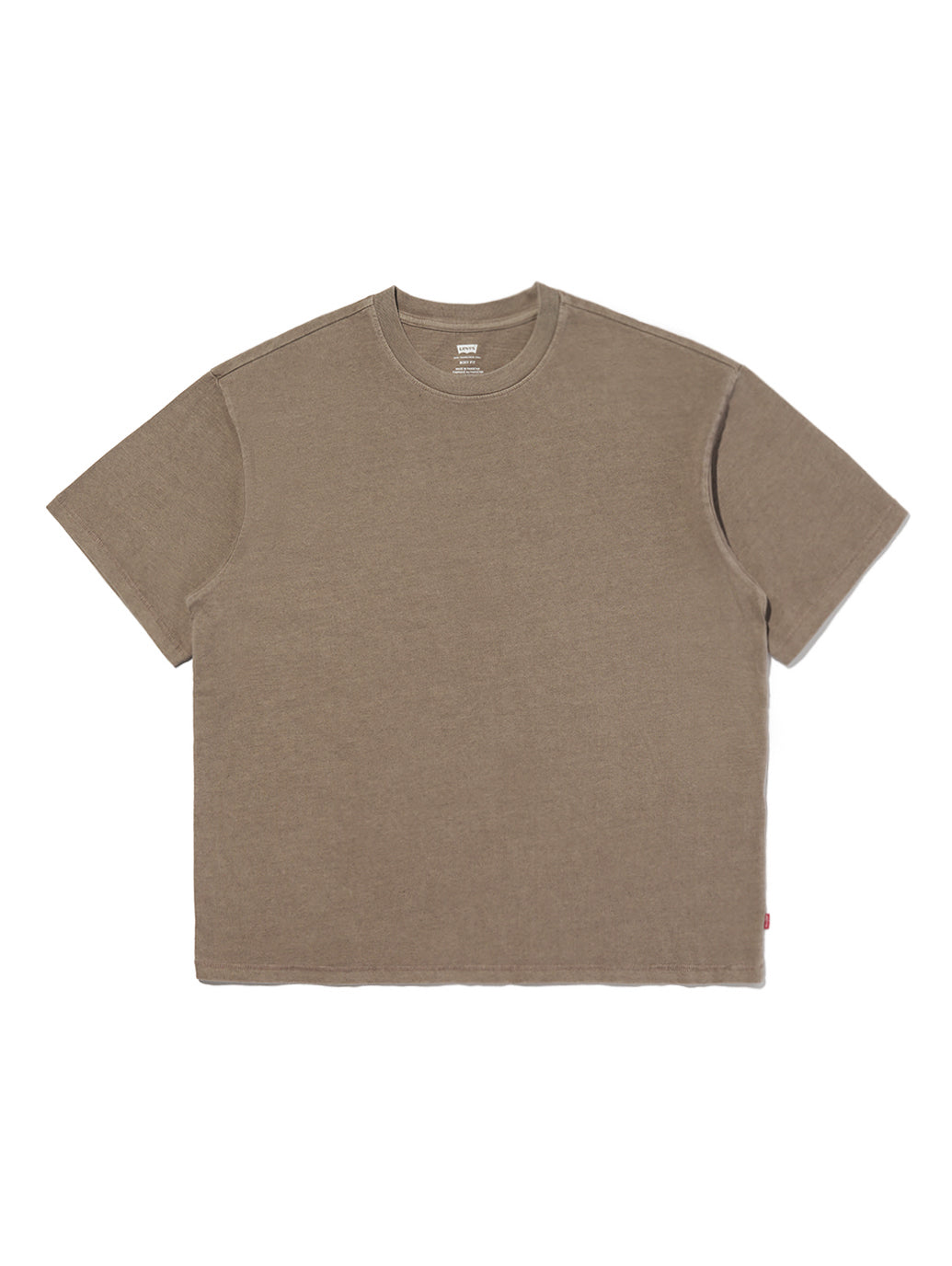 【BEIGE】コットン クロップド ショートスリーブ シャツ Levi's（リーバイス） tシャツ クロップド ショートスリーブ Tシャツ