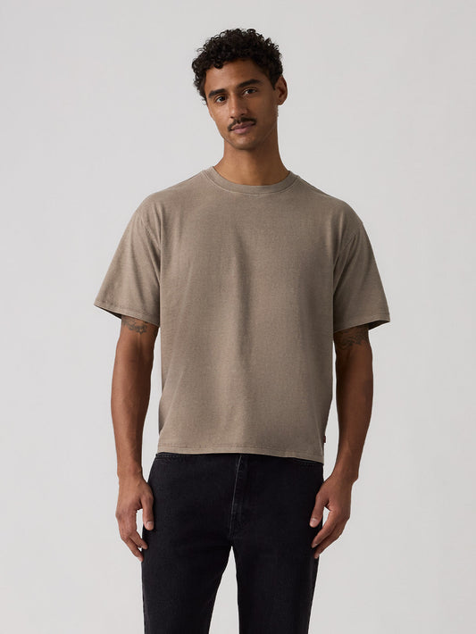 クロップド ショートスリーブ Tシャツ