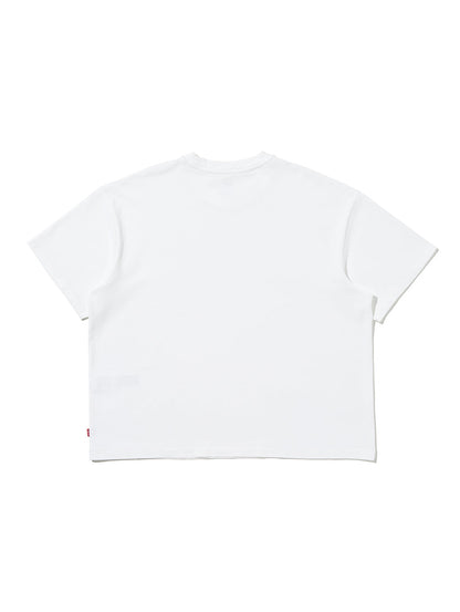 クロップド ショートスリーブ Tシャツ