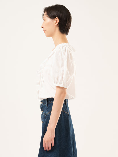 ジゼル ラッフル ブラウス