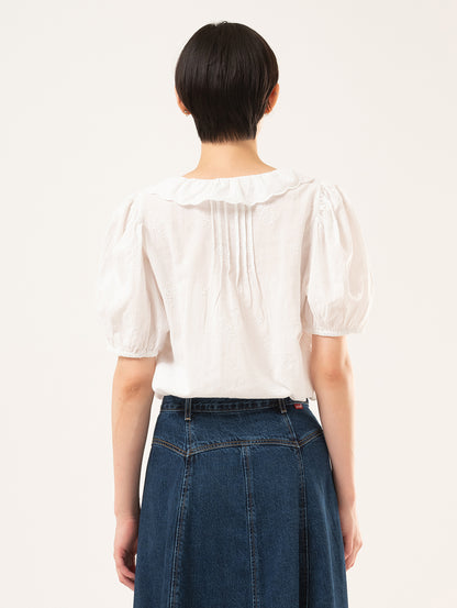 ジゼル ラッフル ブラウス