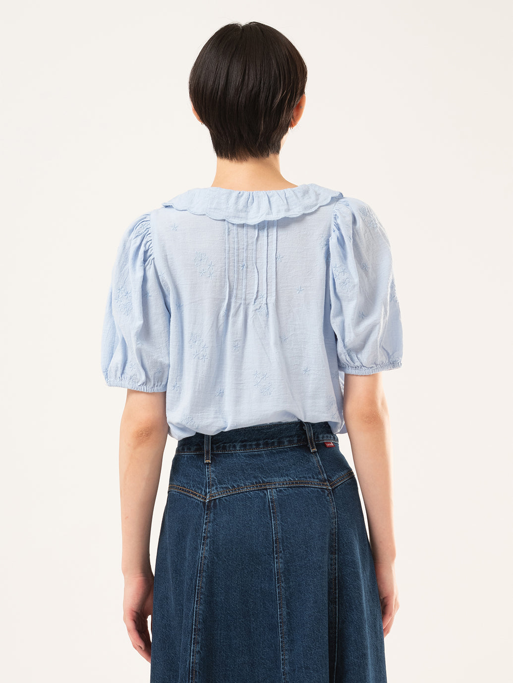 ジゼル ラッフル ブラウス