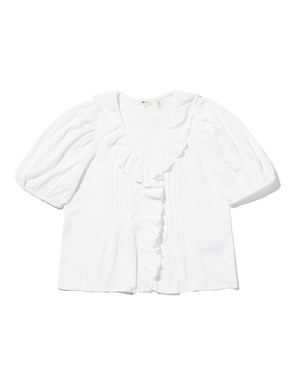 ジゼル ラッフル ブラウス