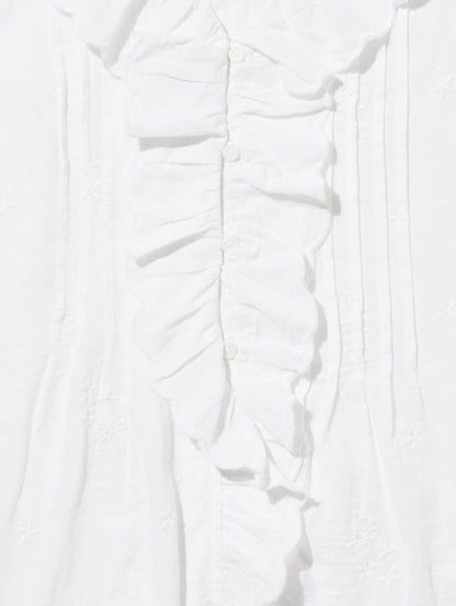 ジゼル ラッフル ブラウス