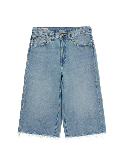 578™ バギージーンズ カプリ ミディアムインディゴ 