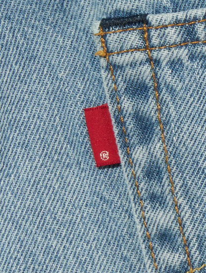 578™ バギージーンズ カプリ ミディアムインディゴ 