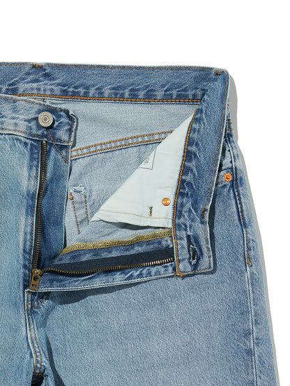 578™ バギージーンズ カプリ ミディアムインディゴ 