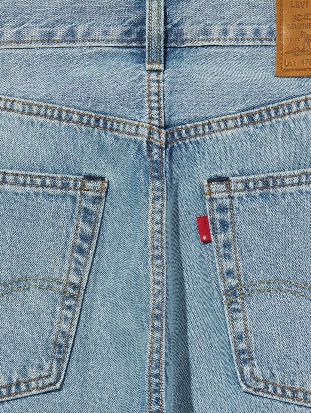 578™ バギージーンズ カプリ ミディアムインディゴ 