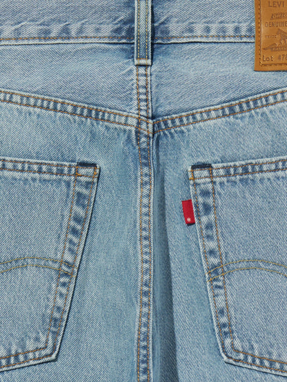 578™ バギージーンズ カプリ ミディアムインディゴ 