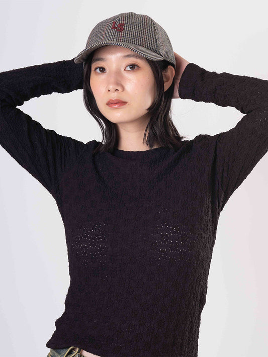 モノグラム キャップ