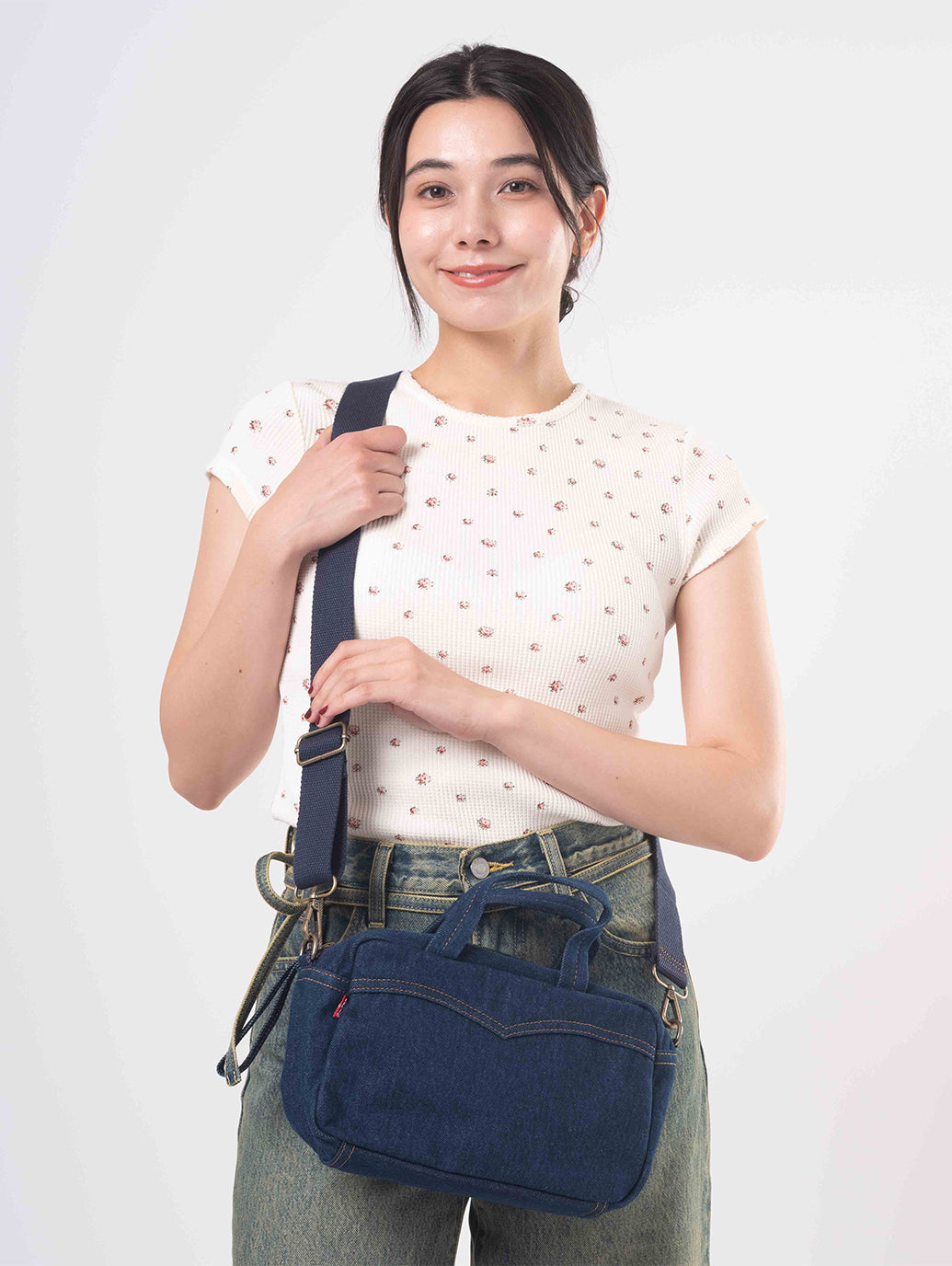 プレスリー トップ ハンドル バッグ