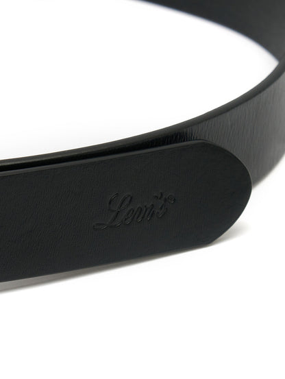 RECTANGLE バックル レザーベルト