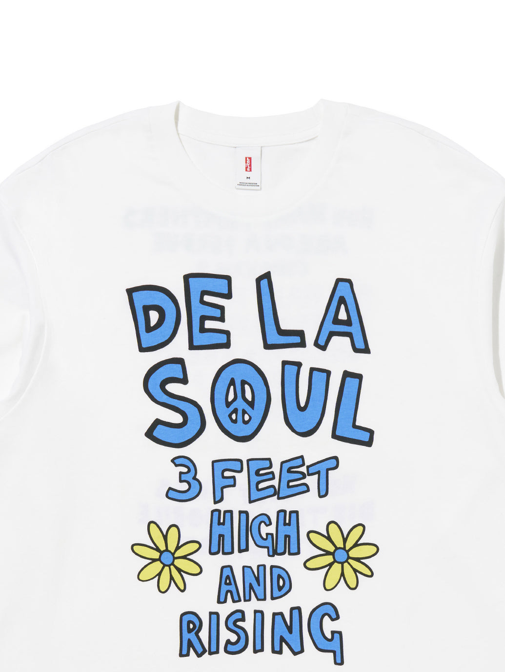 LEVI’S® x DE LA SOUL 3 FEET HIGH WHITE Tシャツ