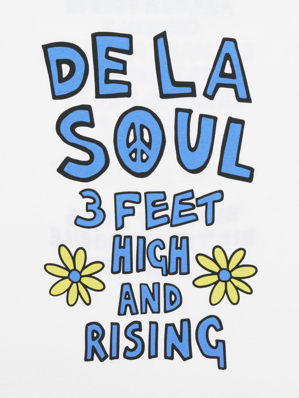 LEVI’S® x DE LA SOUL 3 FEET HIGH WHITE Tシャツ
