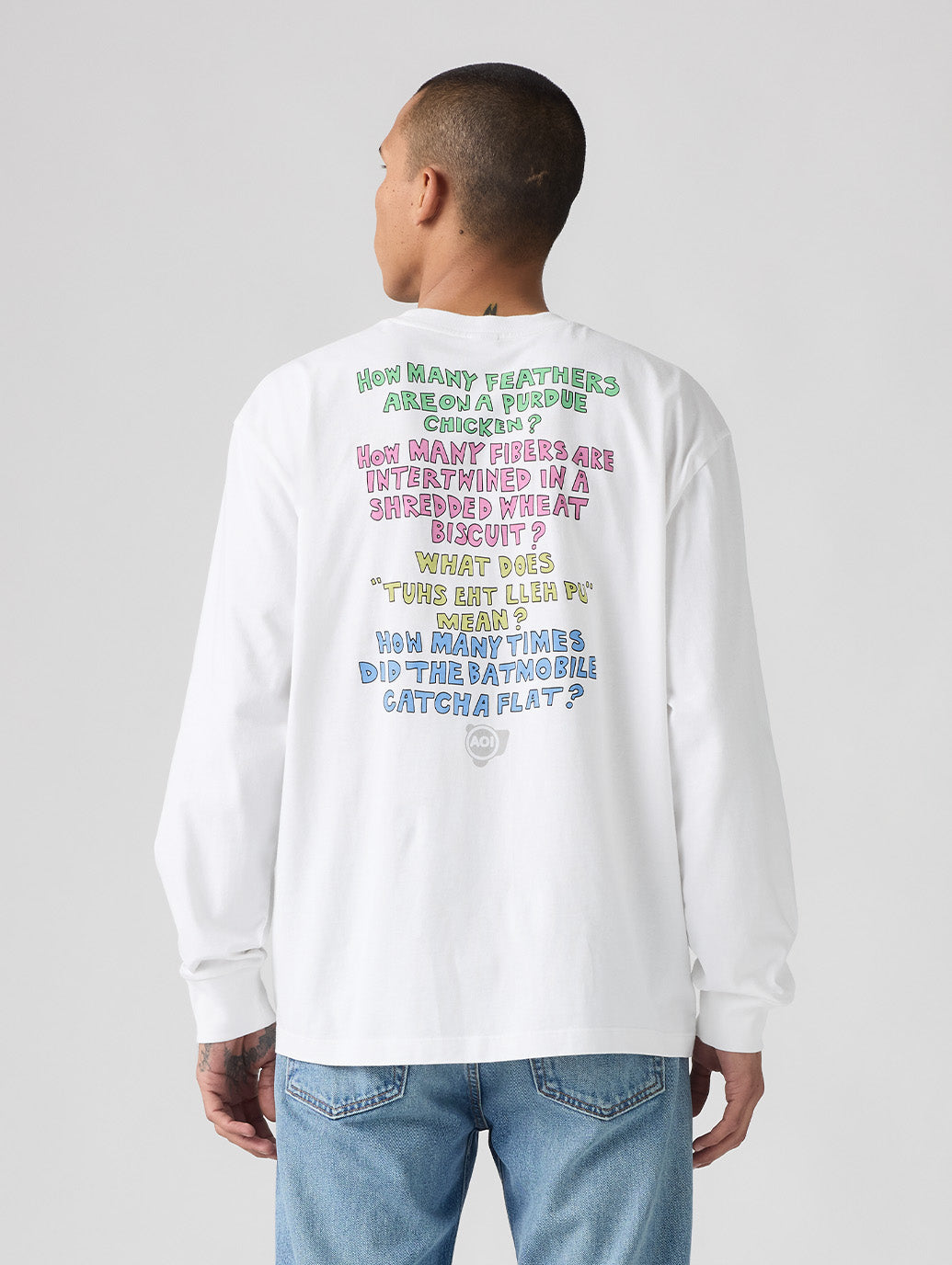 LEVI’S® x DE LA SOUL 3 FEET HIGH WHITE Tシャツ