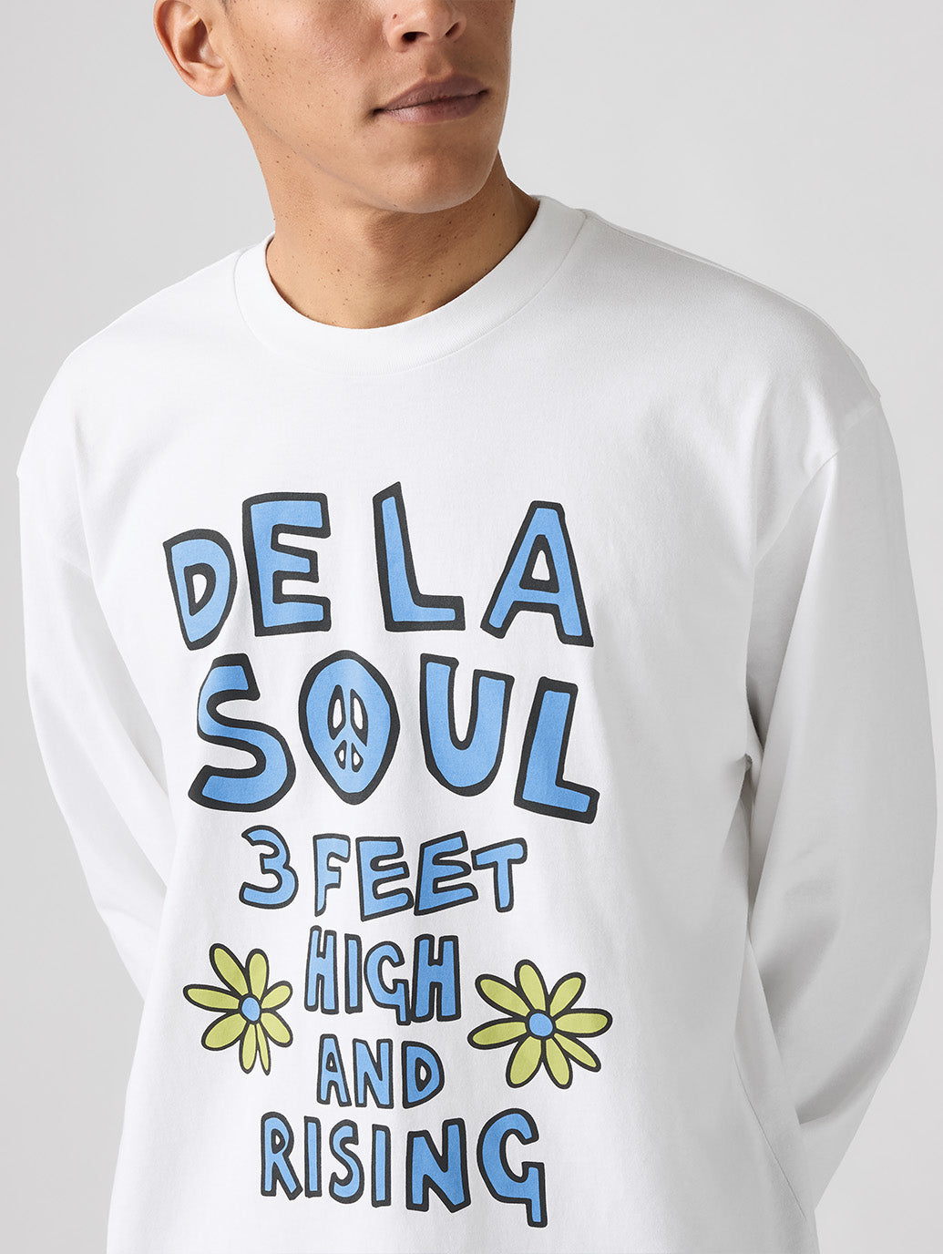 LEVI’S® x DE LA SOUL 3 FEET HIGH WHITE Tシャツ
