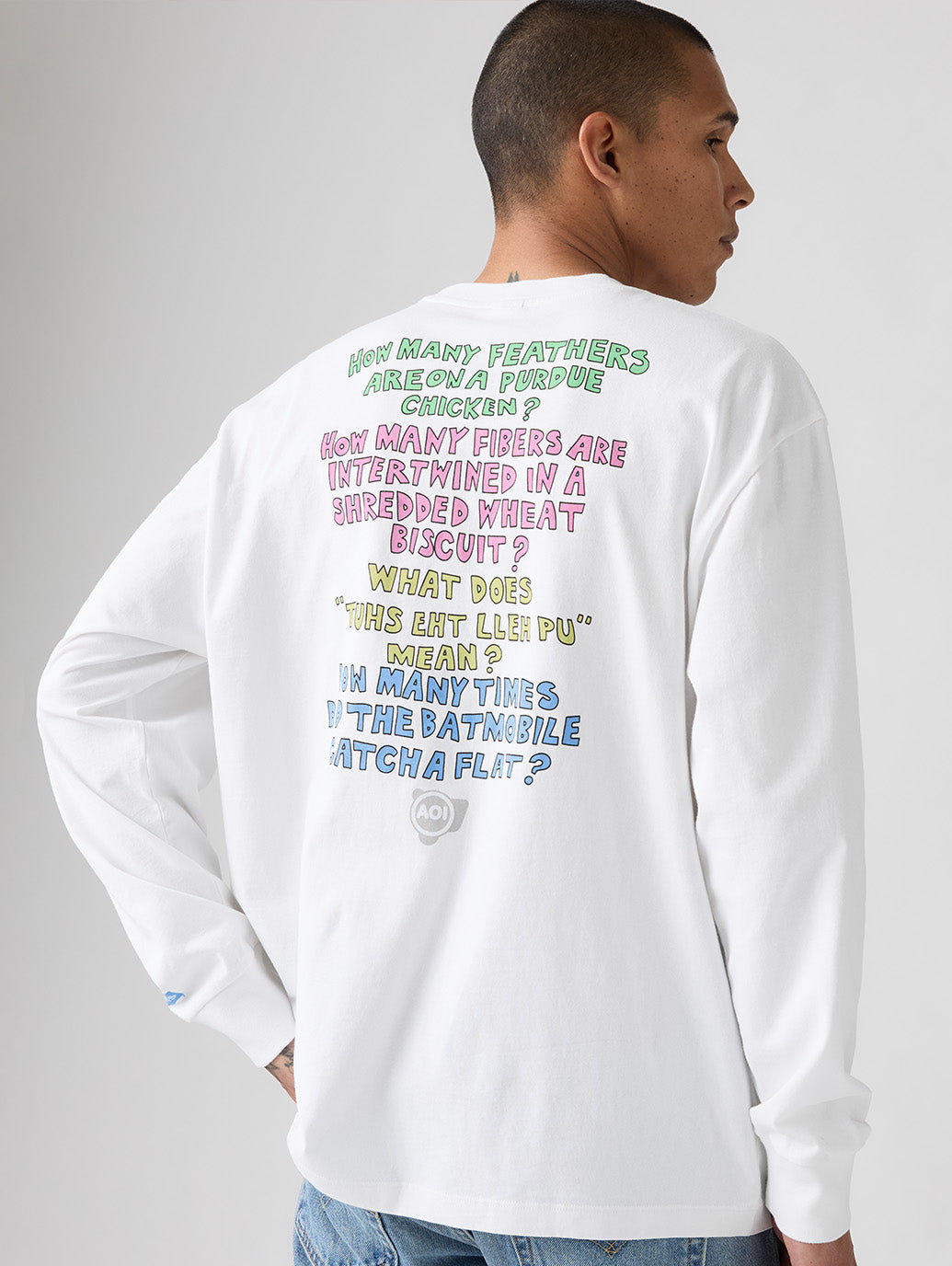 LEVI’S® x DE LA SOUL 3 FEET HIGH WHITE Tシャツ