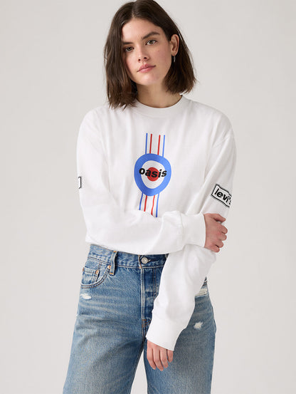 LEVI’S® x OASIS MOD ロングスリーブバンドTシャツ