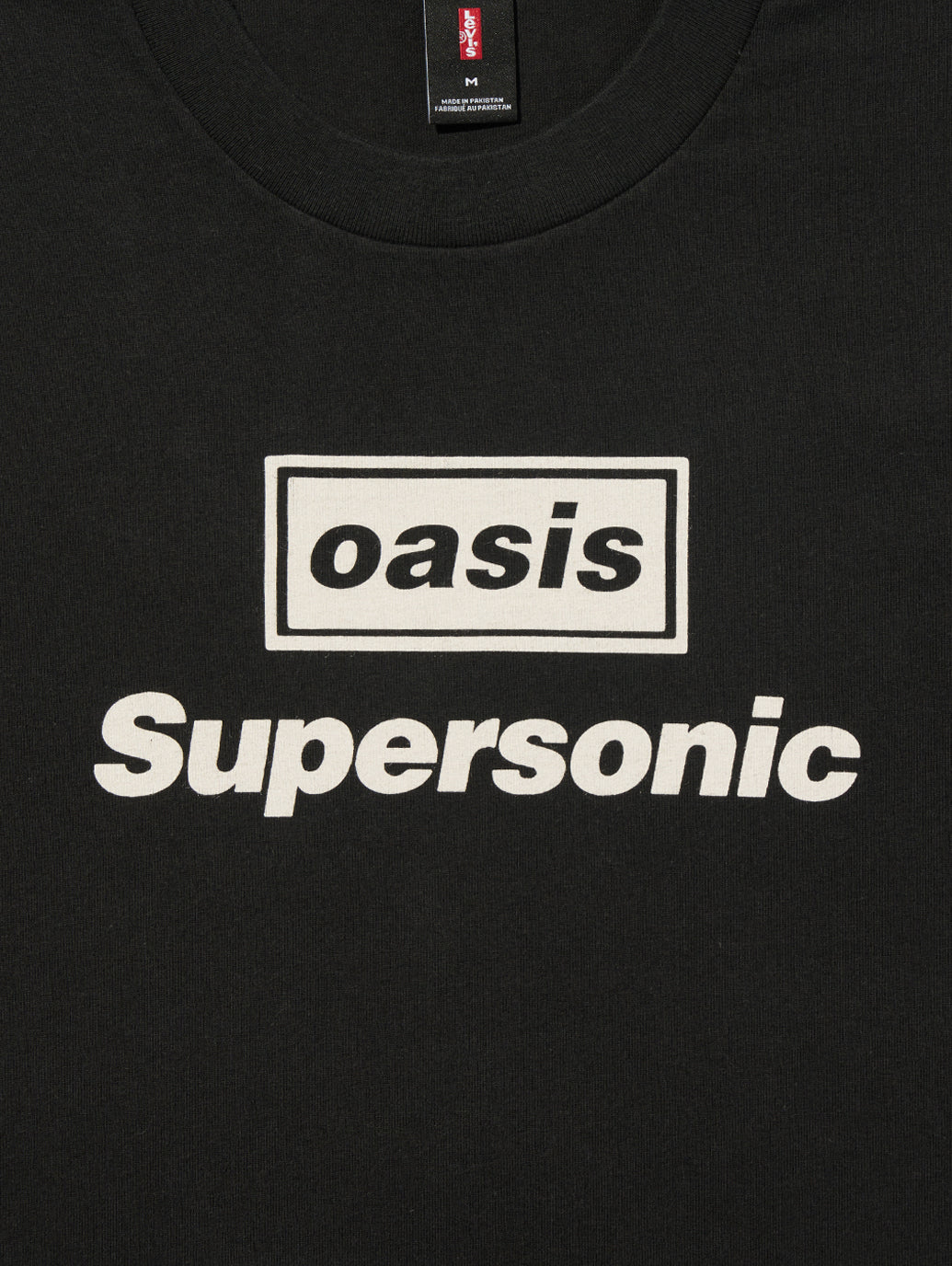 LEVI'S® x OASIS SUPERSONIC ロングスリーブバンドTシャツ