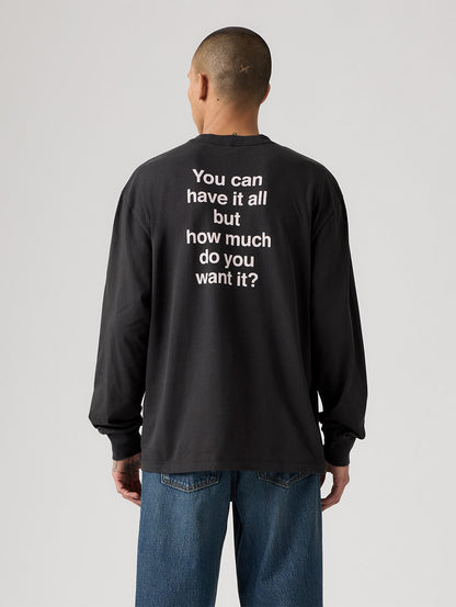 LEVI’S® x OASIS SUPERSONIC ロングスリーブバンドTシャツ