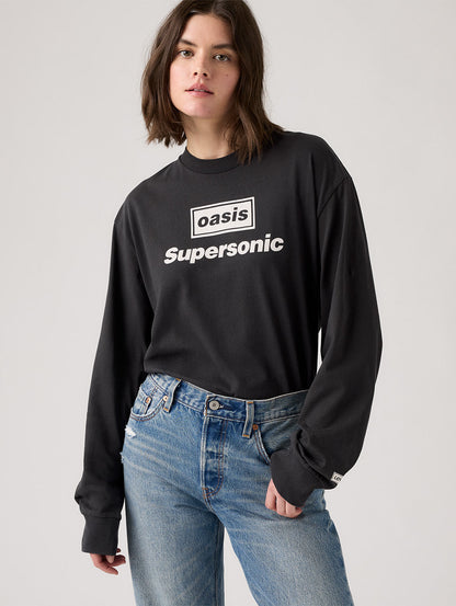 LEVI’S® x OASIS SUPERSONIC ロングスリーブバンドTシャツ