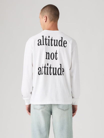 LEVI x SMASHING PUMPKINS ALTITUDE NOT ATTITUDE  ロングスリーブ Tシャツ