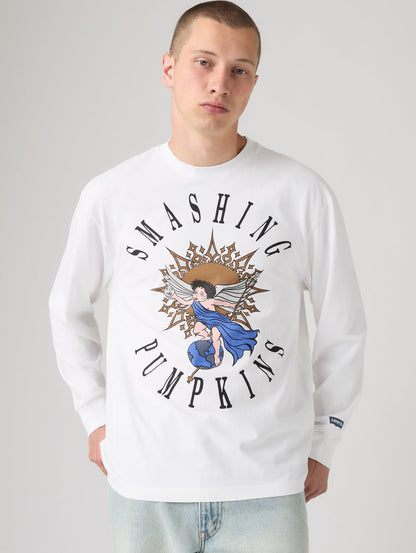 LEVI x SMASHING PUMPKINS ALTITUDE NOT ATTITUDE  ロングスリーブ Tシャツ
