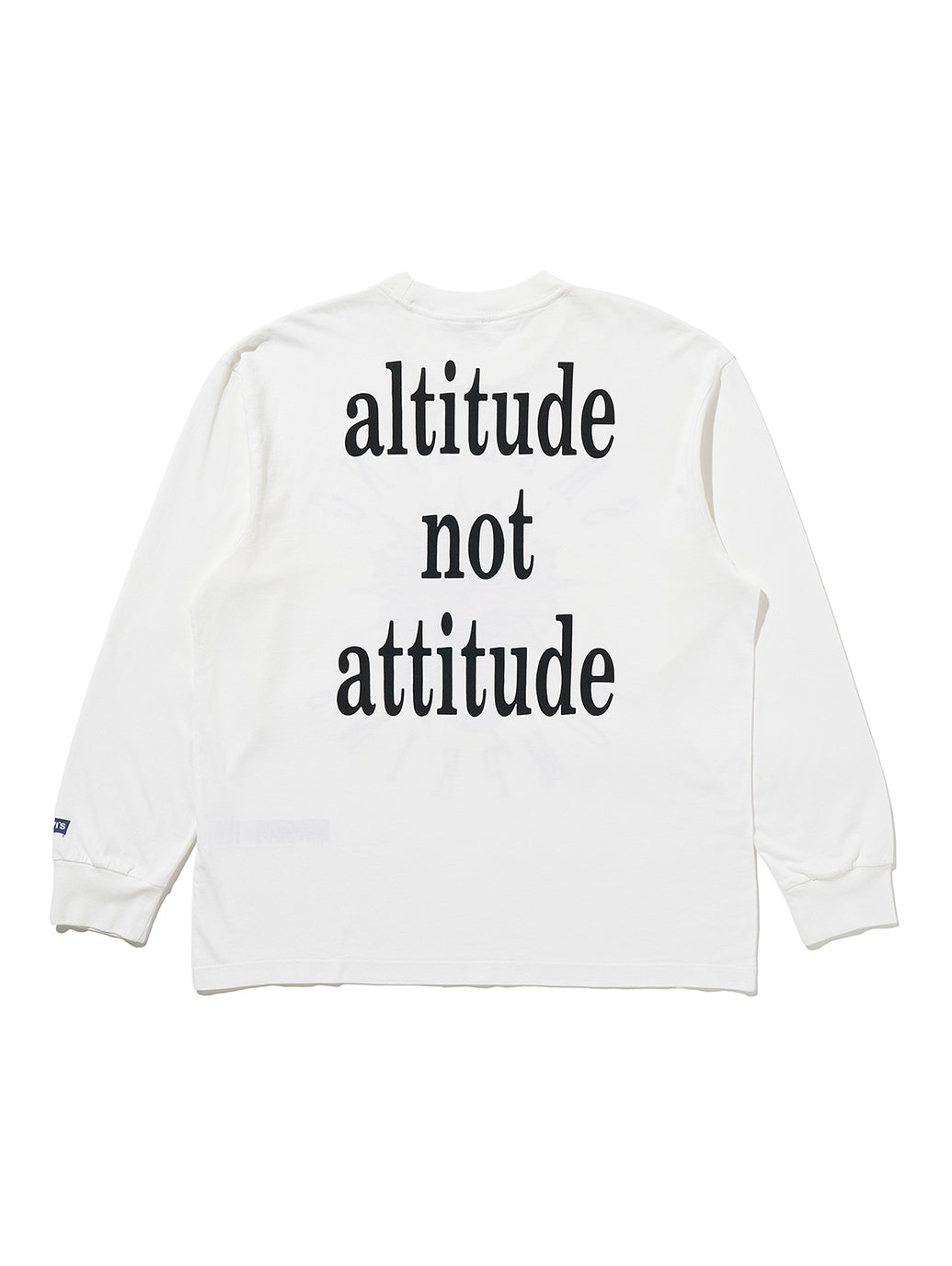 LEVI x SMASHING PUMPKINS ALTITUDE NOT ATTITUDE  ロングスリーブ Tシャツ