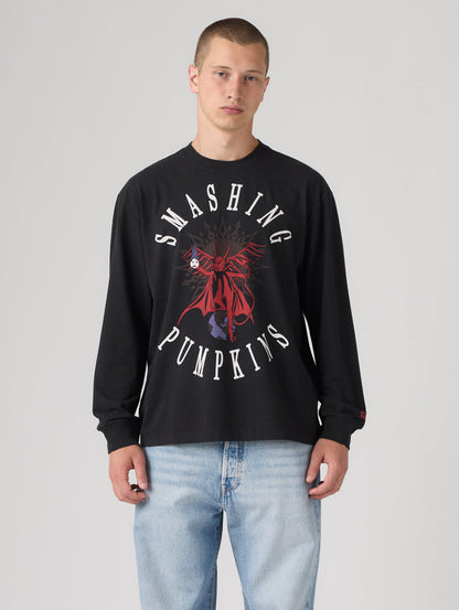 LEVI x SMASHING PUMPKINS MISSION TO MARS  ロングスリーブ Tシャツ