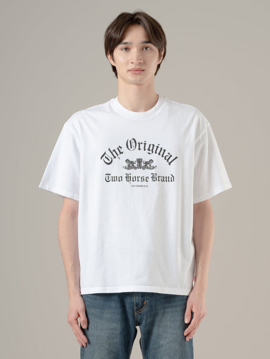 グラフィックボックスTシャツ