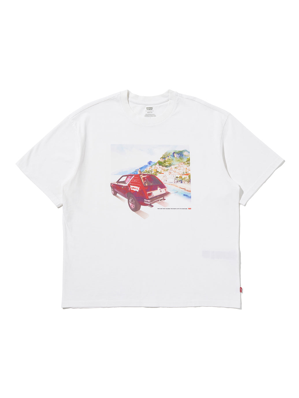 グラフィックボックスTシャツ
