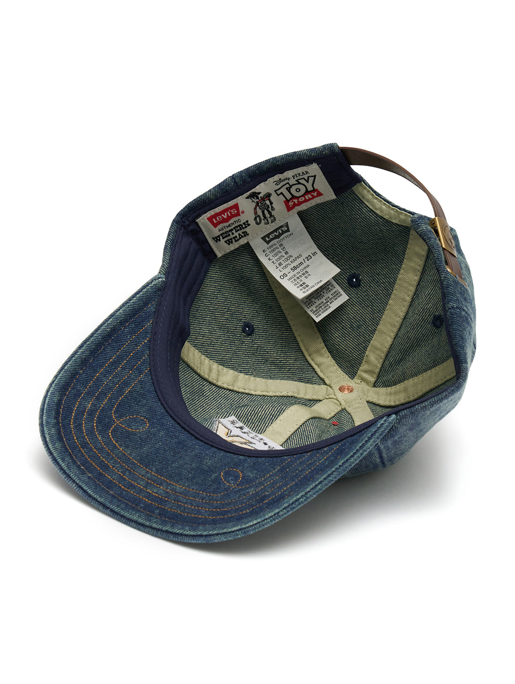 LEVI’S® x TOY STORY カウハット Levi's® X Toy Story Logo Hat - Medium Wash | Levi's® US