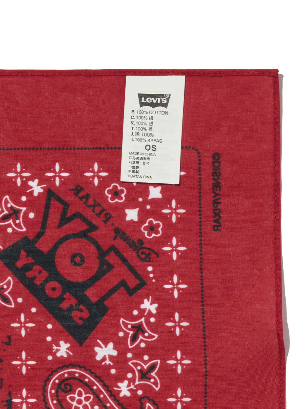 LEVI'S x Toy Story 3-Pack Bandana 新品未開封 LEVI'S x Toy Story 3-Pack Bandana - メルカリ