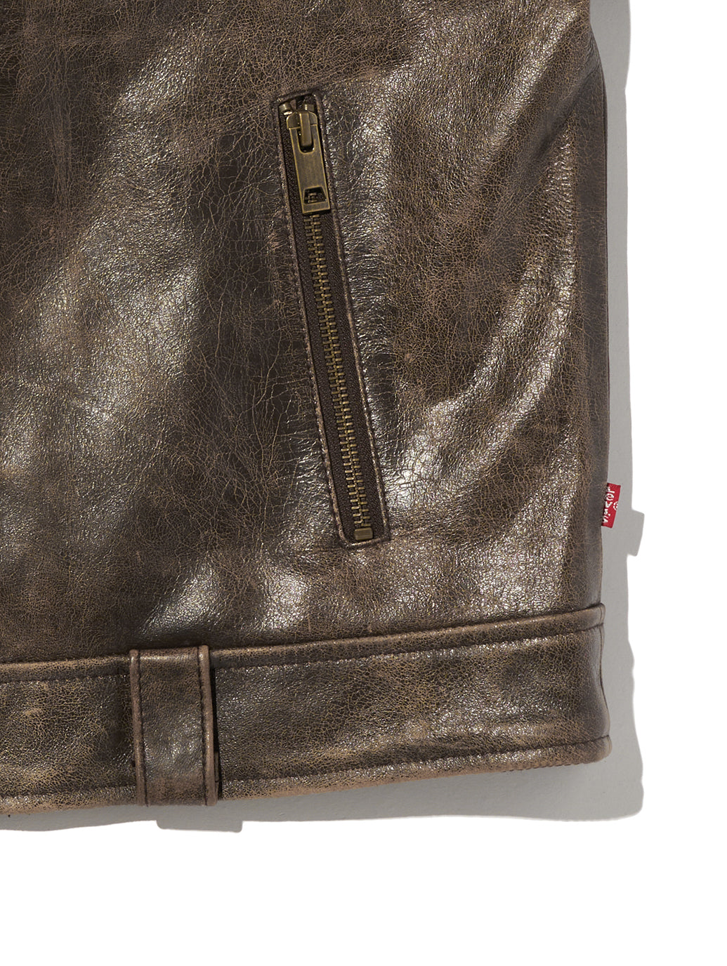 Levi's レザー ジャケット ブラウン Levi's リーバイス レザー ボンバージャケット ブラウン メンズ