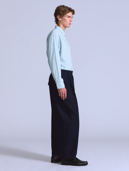 BLUETAB™ プリーツトラウザー ジーンズ ダークインディゴ