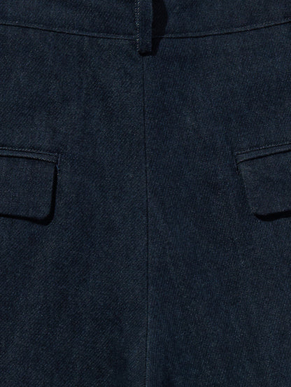 BLUETAB™ プリーツトラウザー ジーンズ ダークインディゴ