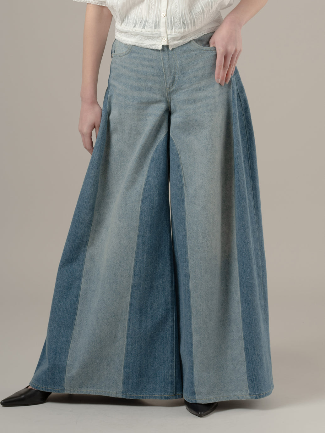 BLUETAB™ BARREL RACER ジーンズ ミディアムインディゴ