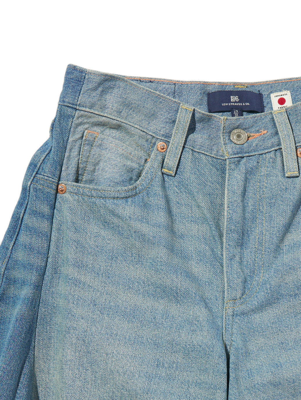 BLUETAB™ BARREL RACER ジーンズ ミディアムインディゴ