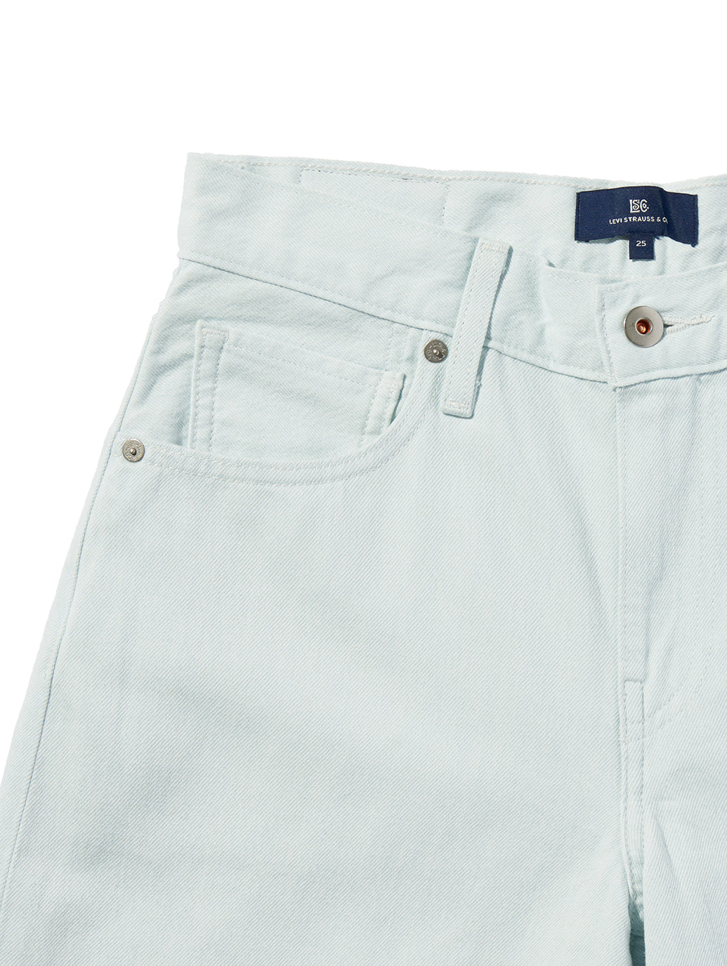 BLUETAB™  EMBROIDERED BANDIT ショーツ ライトインディゴ
