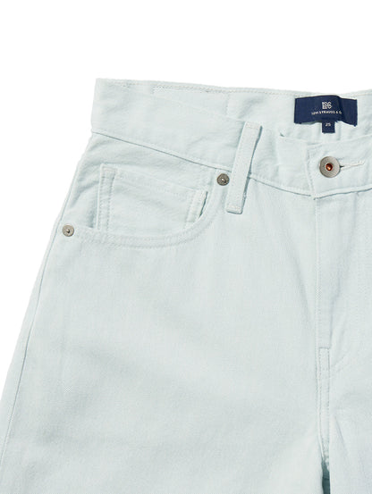 BLUETAB™  EMBROIDERED BANDIT ショーツ ライトインディゴ